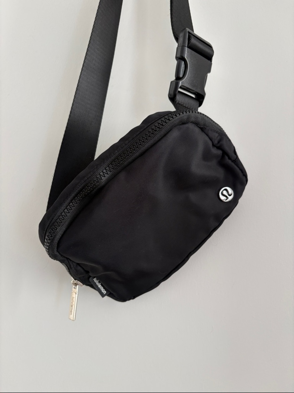 lululemon athletica Black Nylon Belt Bag